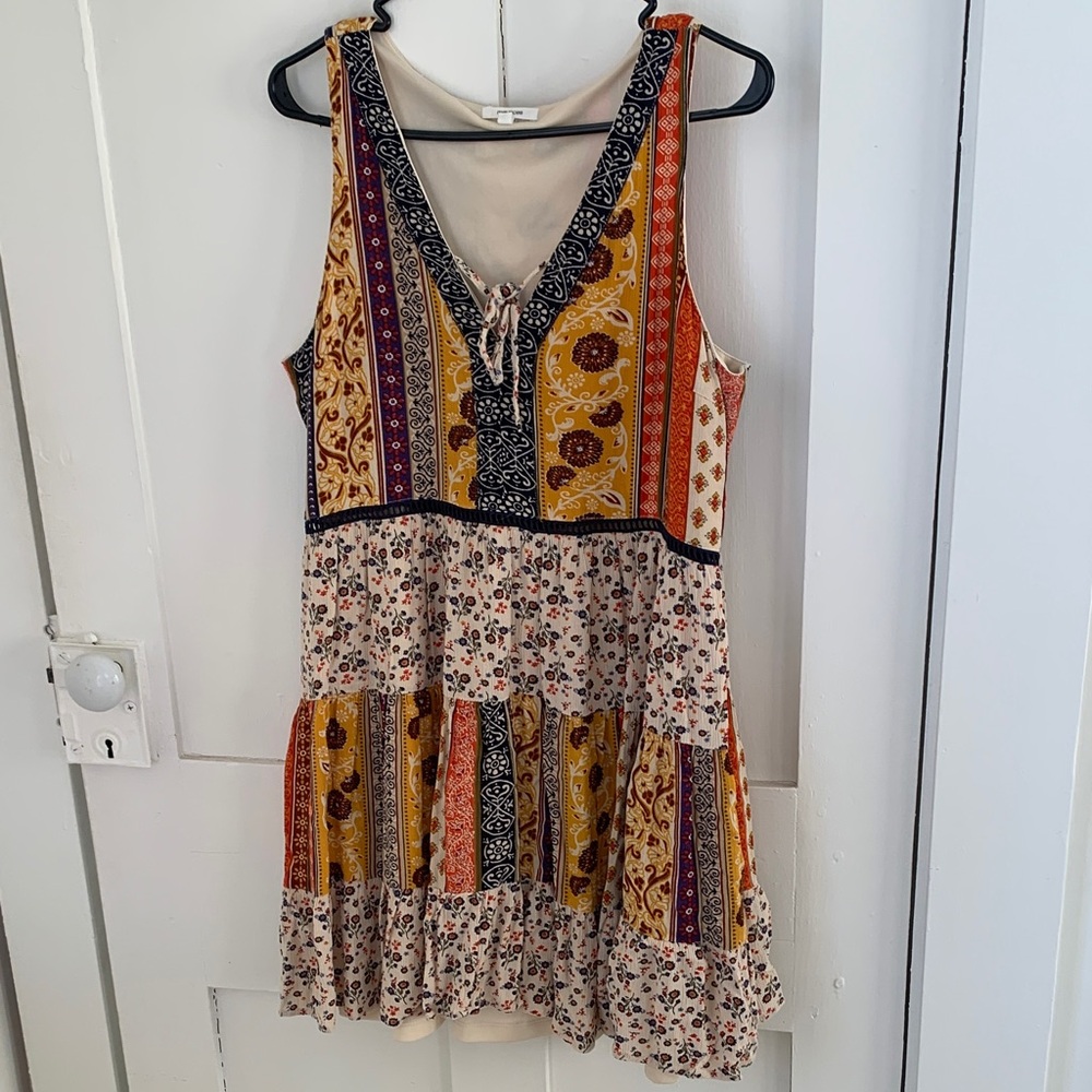Maurices Multicolor Boho Dress